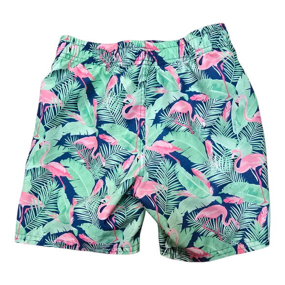 Rugged Butts Flamingo Frenzy Swim Trunks Boys 7 - Picture 2 of 3